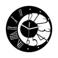 thumbnail image 2 of Reloj de pared nórdico para colgar en la pared, decoración del hogar, estilo nórdico creativo, decorativo, sin , para oficina, cocina, baño y negro, 2 of 8
