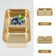 thumbnail image 5 of Restaurante Bocadillos Platos Aperitivo Snack Bowls Placas de doble cuadrícula para cocina, 5 of 5