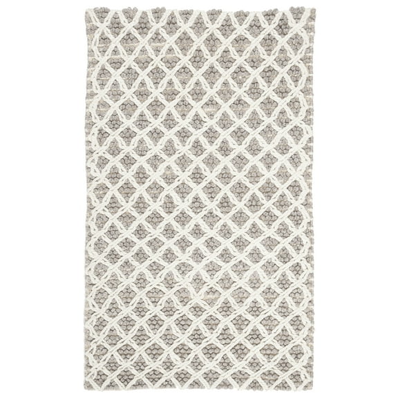 SAFAVIEH Natura Zharko Geometric Braided Area Rug, Ivory/Beige, 3' x 5'