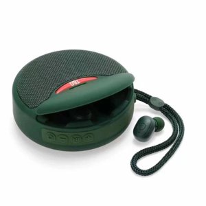 2-in-1- Haut-parleur Bluetooth et écouteurs insert carte portable haut-parleurs sans fil