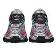 thumbnail image 5 of Skull Valentine Day Till Death Do Us Part Shoes Sneakers Black Size 11, 5 of 7