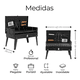 thumbnail image 2 of Parrilla Asador Plegable Con Accesorios Camping Portátil Pro Xtellar Color Negro, 2 of 3