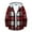 Red, variant on Lolmot Flannel Shirt for Men Long Sleeve Plaid Shirt Casual Soft Lightweight Outwear Regular Fit Button Down Shirts with Hoodie on Clearance