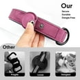 thumbnail image 6 of Pet Artist Leather Dog Collar with AirTag Holder Case, Soft Padded Air Tag Dog Pet Collars, 6 of 13