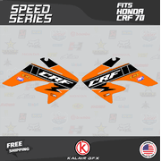Kalair GFX Graphics Kit for Honda CRF70 (2004-2023) Speed Series