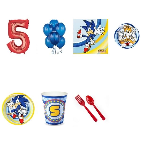 sonic the hedgehog party stuff