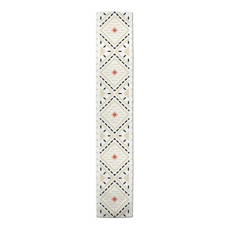 

Creative Products Tan Tribal Pattern 16x72 Cotton Twill Table Runner