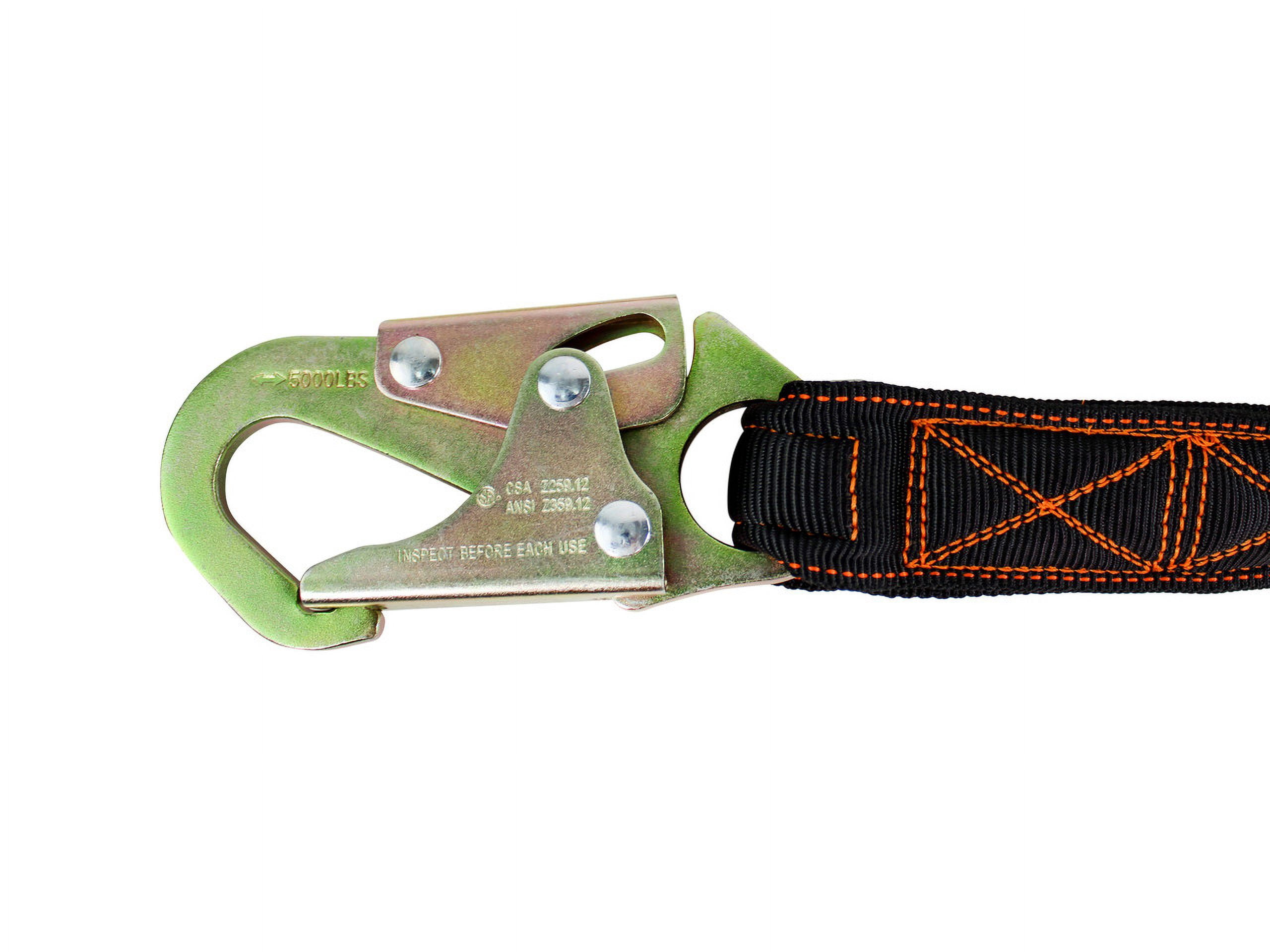 Frontline LIS61S 6' Single Leg Snap hook Lanyard with Internal Shock Absorber