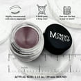 thumbnail image 3 of Waterproof Gel Eyeliner Pot in Black Orchid (Luscious Metallic Black Burgundy) - Long Wear Cream Eye Liner - Stay Put Gel Eyeliner by Mommy Makeup, 3 of 8