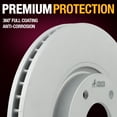 thumbnail image 5 of Metrix Premium Chassis Parts -4 PCS Front/Rear Coated Brake Rotor Kit Fits Kia Sportage,Hyundai Tucson,Replacement 09.A532.11,08.A446.10,Made in Europe, 5 of 9