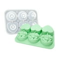 thumbnail image 1 of Aidoshy 2024 New Ice Cubes Maker,6 Hole Ice Cubes Molding Ice Box Small Household Refrigerator Easy-release Ice Lattice With Cover Silicone Ice Lattice for Chilling Drinks, Whiskey & Cocktails, 1 of 2