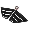 thumbnail image 1 of Cubierta de Rejillas de Ventilación lateral trasera para Toyota Unique Bargains Negro, 1 of 1