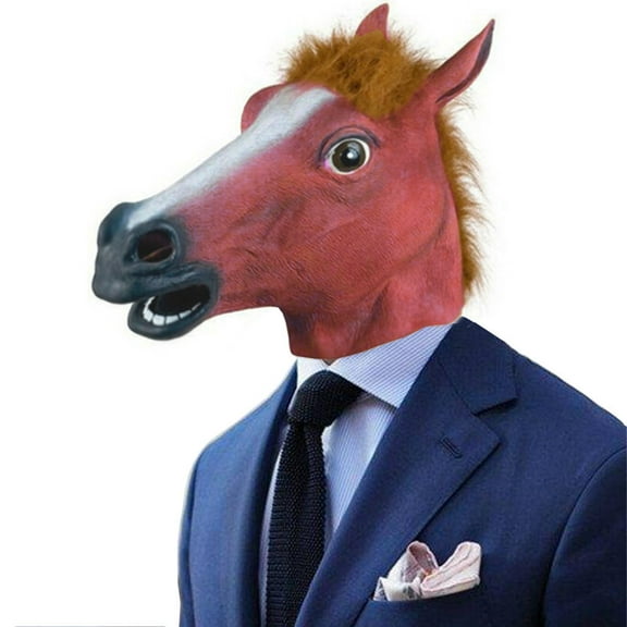 Tejiojio Horse Mask Prop Style Toys Party Halloween