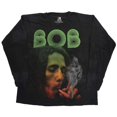 thumbnail image 1 of Bob Marley - Camiseta Smoke Gradient de Manga Larga para Adultos Unisex (Negro), 1 of 2