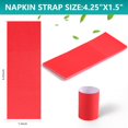 thumbnail image 3 of EcoNesxp 200 red napkins with red, 3 of 5