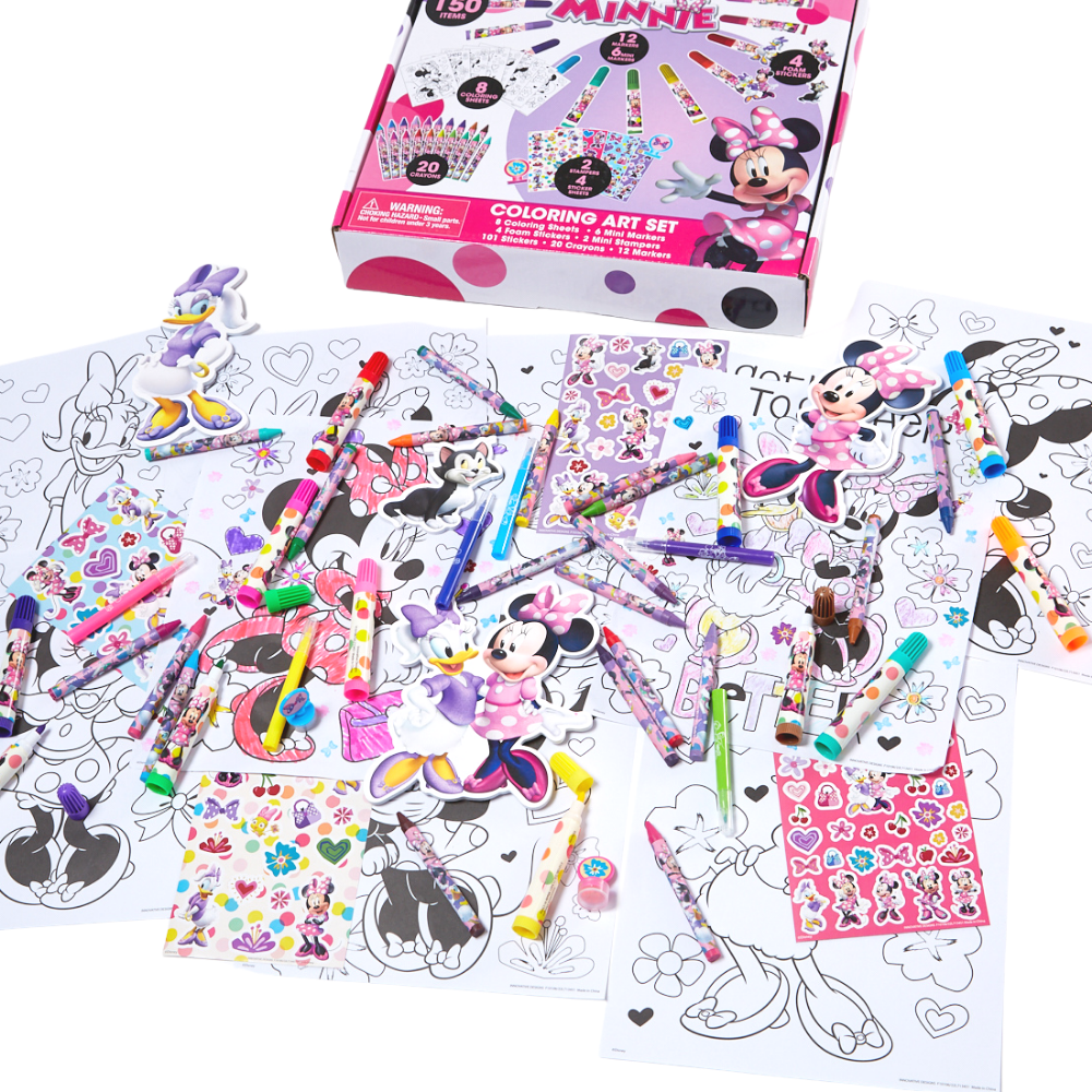 Minnie Mouse 56pc Deluxe Art Set