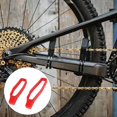 thumbnail image 2 of Silicone Bike Chain Guard Anti-Drop Adjustable Cover Accessories Bike Guide Protective red, 2 of 9
