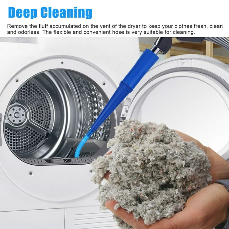 Lint Remover Dryer Vent Trap Cleaning Kit Refrigerator Vacuum
