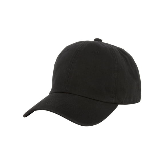 Top Headwear Unstructured Adjustable Dad Hat w/ Clasp - Black