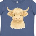 thumbnail image 4 of Inktastic Highland Cow Boys or Girls Toddler T-Shirt, 4 of 5