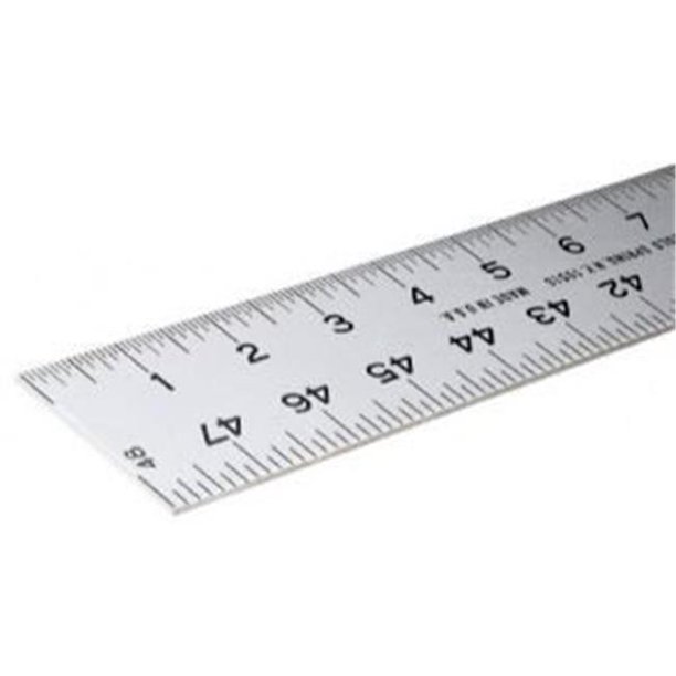 60 in. Graduated Aluminum Straightedge Ruler