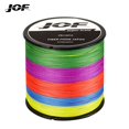 thumbnail image 1 of JOF 4 hilos de hilo de pescar trenzado multifilamento 300M 500M 1000M pesca de carpa alambre trenzado japonés accesorios de pesca línea Pe Tan Jianjun  unisex, 1 of 2