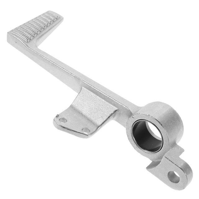 OUNONA Silver Alloy Motorcycle Brake Pedal Lever for Home Use Durable Construction Quick Installation 70100 Characters