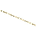 thumbnail image 4 of Genuine 14K Yellow Gold 2.85mm Solid Plain Figaro Link Chain Necklace 22 Inch, 4 of 7