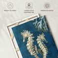 thumbnail image 6 of Elephant Stock Playa Sealife Ii Indigo Wall Art - Vertical Canvas Wall Art - Living Room Wall Decor - Animal Canvas - Blue And Orange Decor By Paul Brent - 32" x 48", 6 of 8