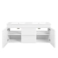 thumbnail image 5 of Modway Render 48" MDF and Particleboard Wall-Mount Bathroom Vanity in White, 5 of 8