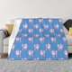 thumbnail image 1 of Fotbe Cute Poodle Dog Manta de Franela con Estampado, Manta Ultrasuave para Cama, Sofá, Auto, Hipoalergénica y Antibolitas-40"x30", 1 of 6