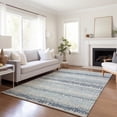 thumbnail image 6 of Addison Rugs Mayfield Washable Transitional Loops, Lines Blue Rectangle Rug, 2'6" x 3'10", 6 of 6