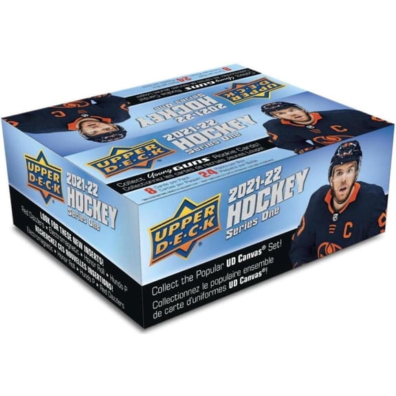 2021-22 Upper Deck Series 1 Hockey Retail Box
