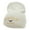 White, variant on Airman Retired Embroidered Long Knitted Beanie - White OSFM