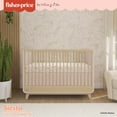 thumbnail image 3 of Fisher Price Siesta 3-in-1 Convertible Crib by Dream On Me, Blush Pink, 3 of 13
