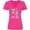 Hot Pink, variant on Inktastic Earth Day Plant a Tree Save the Bees Save the Seas Love Your Mother Earth Women's V-Neck T-Shirt