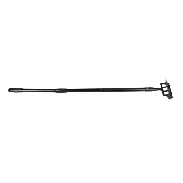 Garden Hoe, Weeding Rake Hoe Garden Tool Weed Puller Tool With Adjustable Length Stainless Steel Ergonomic Handle for Cultivating Loosening