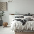thumbnail image 3 of Juego de cama blanco 100% lino, 3 of 10