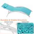thumbnail image 4 of Gaderth Patio Chaise Lounge Set Of 2,Aluminum Pool Lounge Chair Set,All Weather Outside Tanning Chair With Arm For Beach Sunbathing Lawn Yard, 4 of 7