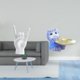 thumbnail image 2 of Estatua De Gato Haciendo El Gesto De La Roca, Escultura De Resina, Cuenco Creativo Para Los Dedos, Decoración Moderna Para Apartamento, Dormitorio, Restaurante, Mesa De Comedor, Regalo, 2 of 8