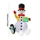 thumbnail image 4 of Juguete de Papá Noel de dibujos animados Adornos inflables de modelo gigante de dibujos animados, regalos de Navidad y Año Nuevo (muñeco de nieve de 1,8 m EE. UU.), 4 of 7