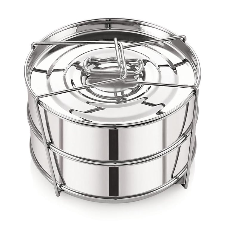 Stackable Stainless Steel Insert Pans - 3QT- Inserts for Instant