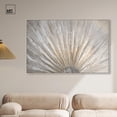 thumbnail image 2 of Art Remedy Elegant Glam Art Canvas, 54" x 36", Silver Frame, Auric Burst II, 2 of 7