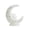 White, variant on Moons Statues Figurines Moons Goddesses Sculptures Ornament Home Desk Decors Decorative Objects Gift for Lunars Lover