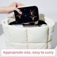 thumbnail image 6 of Gemini Velvet Earring Organizer Jewelry Box with Removable Compartment - Portable Velvet Jewelry Organizer - Gift-ready Jewelry Boxes, 6 of 7