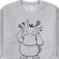 thumbnail image 3 of Pokémon - Psyduck - Men's Crew Neck Fleece Pullover, 3 of 5