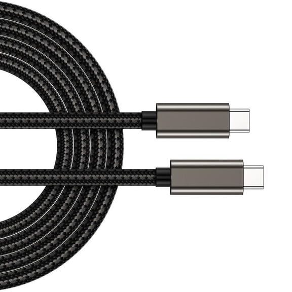 YIGSECU Nylon Braide USB C Cable 240W Quick Charging 20Gbps Transfer Rate 4K@60Hz USB C to USB C Cable USB C 3.2 Gen 2x2 Cord
