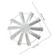 thumbnail image 5 of WEUVEB De Pared De Estilo Campestre Con Molinete En Hierro Para Y Oficina, 5 of 6
