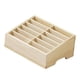 thumbnail image 5 of Caja de almacenamiento para teléfono móvil, soporte de madera con 12 compartimentos Beige, 5 of 9