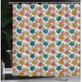 thumbnail image 4 of Ambesonne Floral Shower Curtain, Flowers Bouquets, 69"Wx70"L, Multicolor, 4 of 5